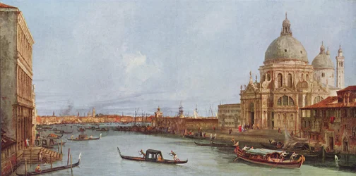 Santa Maria della Salute a Venezia dal Canal Grande